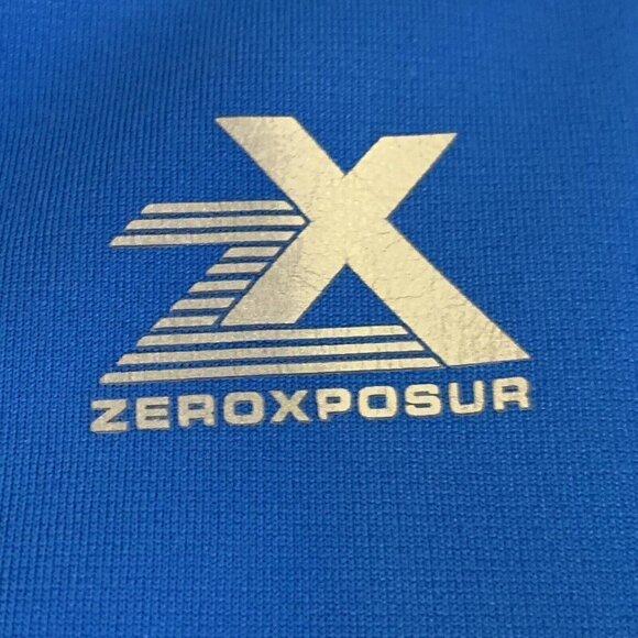 ZeroXposur ZX Dri Tech Boys Activewear LS T-Shirt Blue Crew Neck L 14-16 - Picture 5 of 6